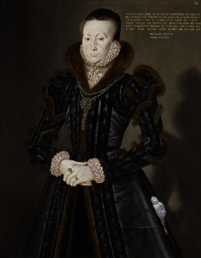 Joan Thornbury, Mrs. Richard Wakeman, 1566, Hans Eworth (1515-1574)  Sotheby